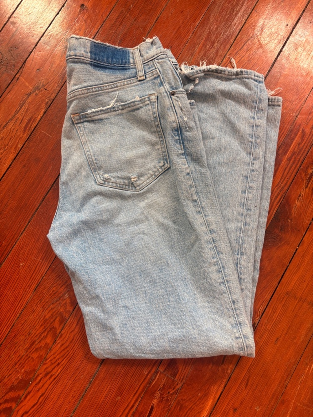 Abercrombie & Fitch Light Blue Relaxed Jeans